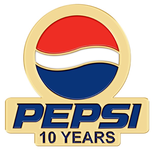 Pepsi Years of Service Lapel Pins